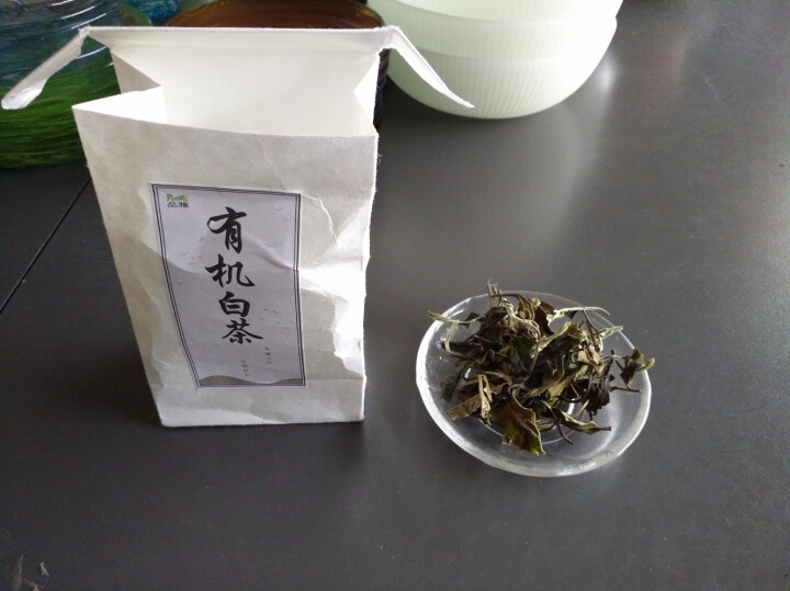 品雅 福鼎白茶 有机寿眉茶叶散茶正宗福建白茶原料100克（50g*2罐）礼盒装 产地精选 7克 样品试喝装怎么样，好用吗，口碑，心得，评价，试用报告,第3张