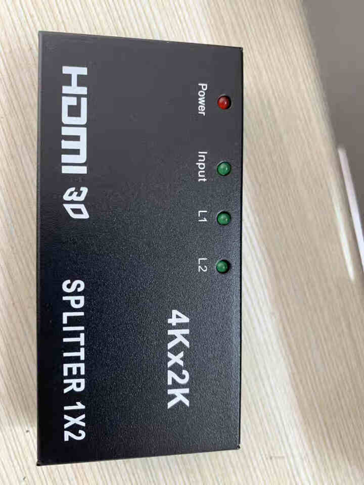 贝纳斯特 HDMI分配器一分二 一进二出4K高清视频分屏器 电脑盒子连接电视投影仪显示器分配器 黑色【一分二】怎么样，好用吗，口碑，心得，评价，试用报告,第3张