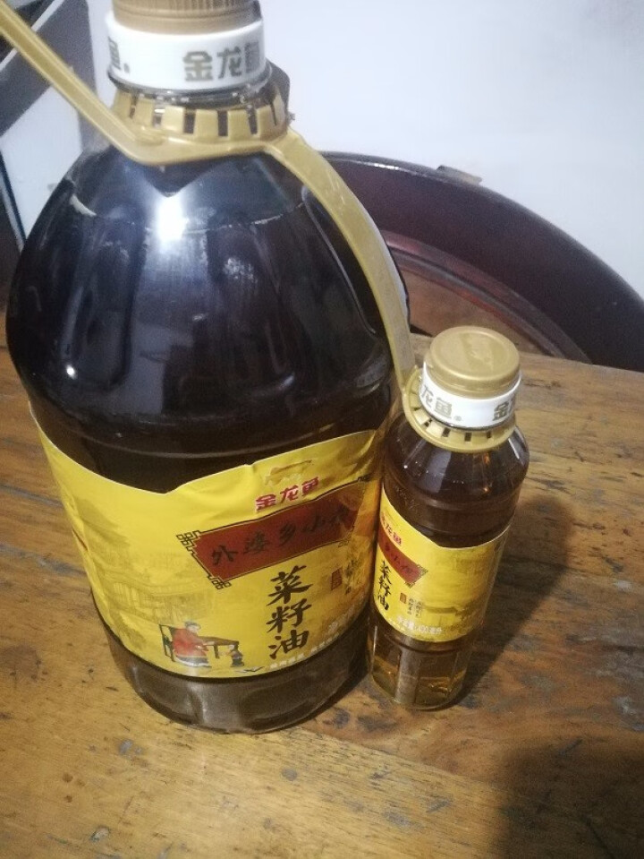 金龙鱼 食用油 非转基因 压榨 外婆乡小榨菜籽油 5L怎么样，好用吗，口碑，心得，评价，试用报告,第2张