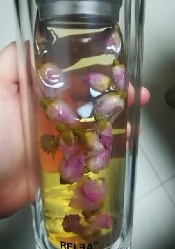 花养花玫瑰花茶特级玫瑰花冠茶花草茶平阴烘干无硫纸袋装 30g怎么样，好用吗，口碑，心得，评价，试用报告,第4张