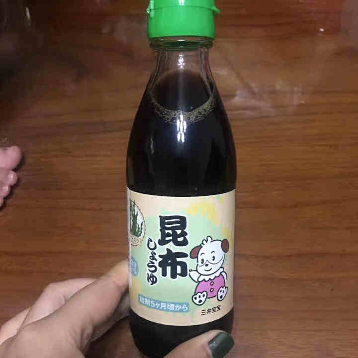 三井宝宝昆布酱油200ml/瓶  辅食调味汁拌饭料日本进口儿童酱油怎么样，好用吗，口碑，心得，评价，试用报告,第2张