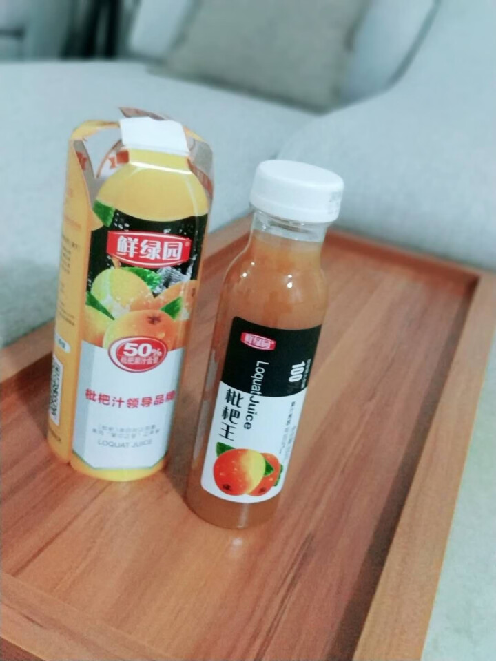 鲜绿园 枇杷汁100%枇杷王枇杷原浆果汁饮料大瓶饮料300ml 单瓶装试饮活动怎么样，好用吗，口碑，心得，评价，试用报告,第2张