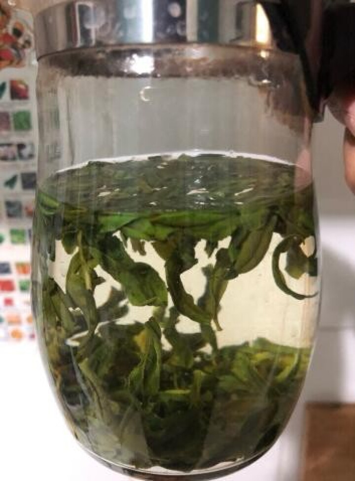 六安瓜片 绿茶茶叶 2018新茶 手工精品散装茶叶一级试喝装100g/罐 一级瓜片,第4张