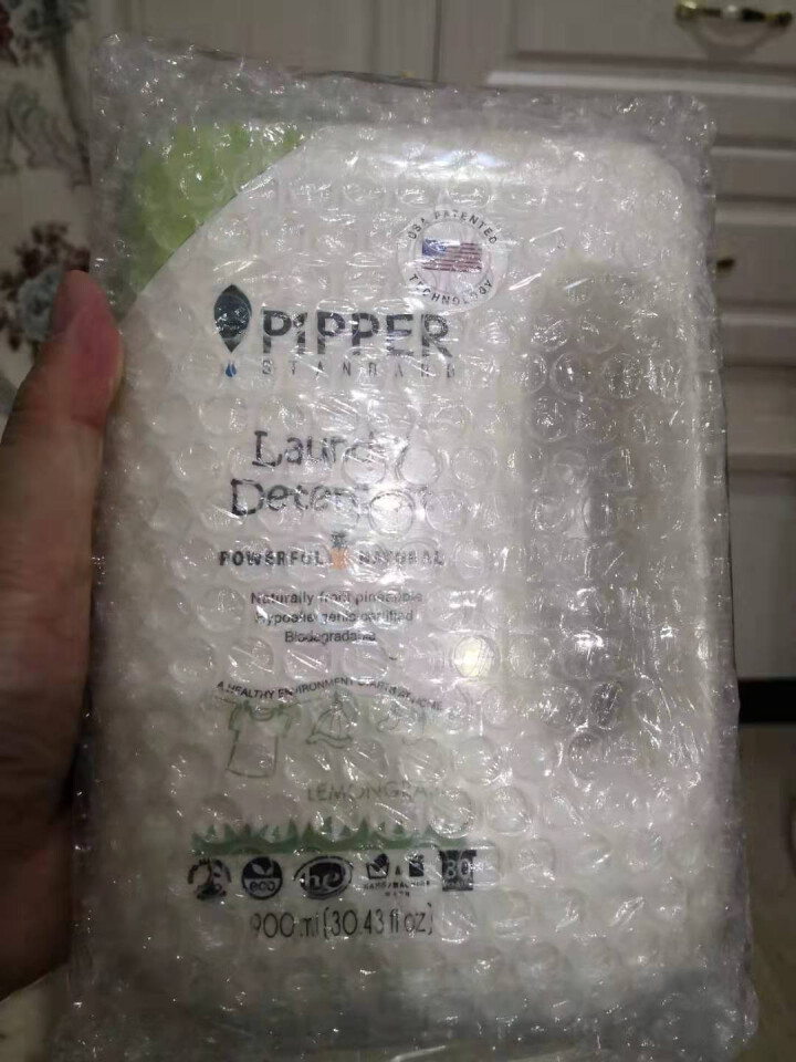 PIPPER 洗衣液柠檬香型 900ml 婴儿洗衣液 植物酵素 柠檬草香型怎么样，好用吗，口碑，心得，评价，试用报告,第2张