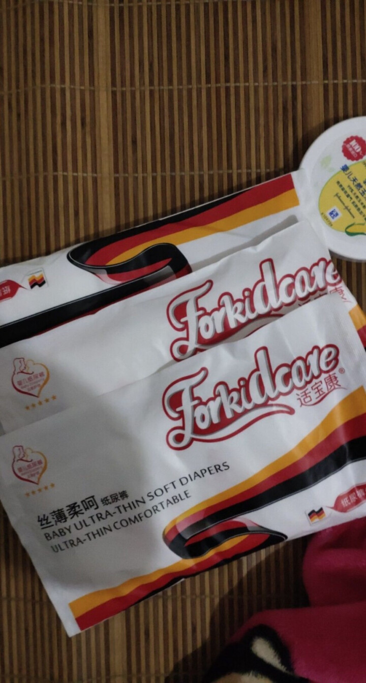 适宝康·Forkidcare 丝薄柔呵纸尿裤试用装M码*3片 适合6,第4张