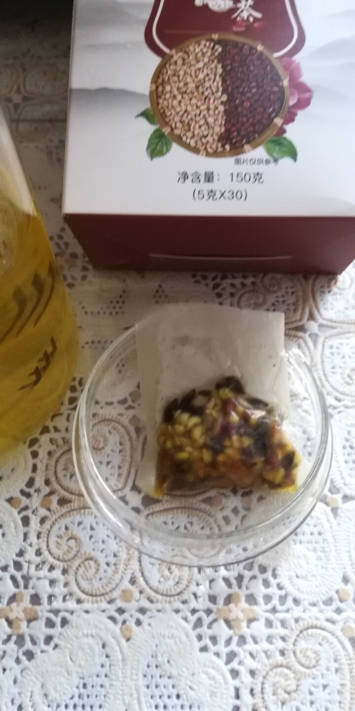 【中茶花草茶旗舰店】 中粮集团 红豆薏米茶 薏仁 芡实 大麦茶 苦荞茶 陈皮 代用茶 茶叶 150g怎么样，好用吗，口碑，心得，评价，试用报告,第6张