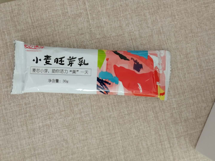 麦芯小芽（MAIXINXIAOYA）小麦胚芽乳三天装180g礼盒装（30g*6袋）怎么样，好用吗，口碑，心得，评价，试用报告,第4张