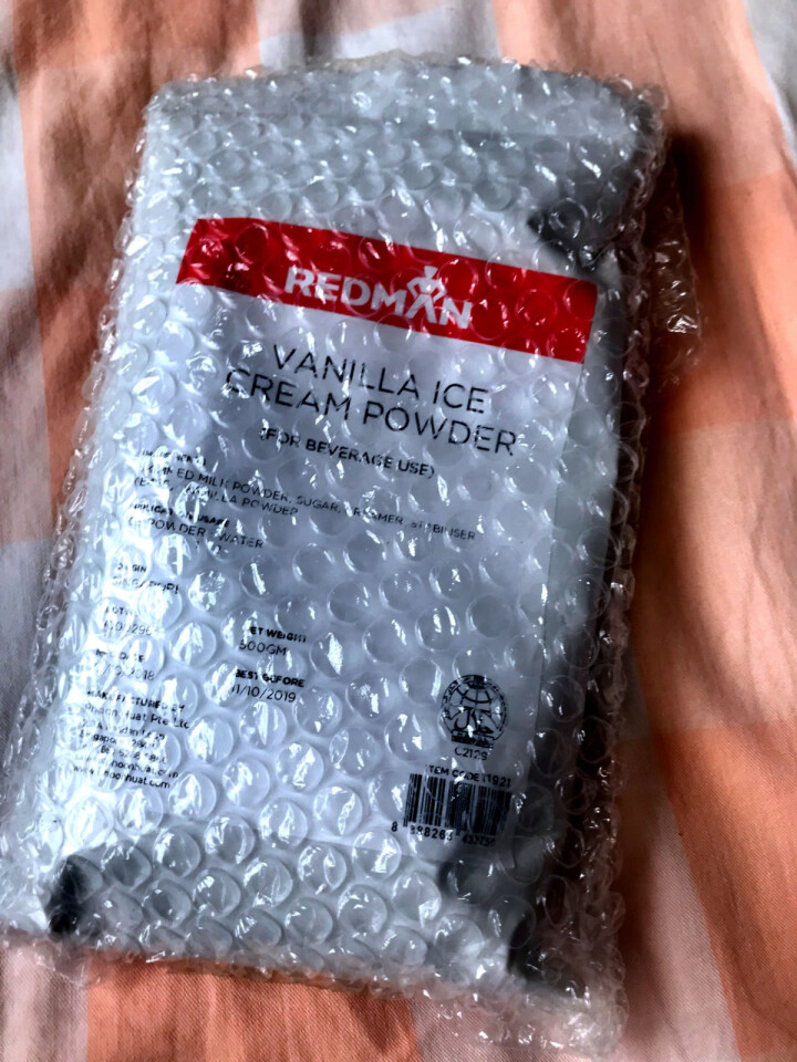 红人（REDMAN）香草冰淇淋粉 进口预拌粉 自制家用 商用批发 软硬雪糕粉 香草冰淇淋粉 新加坡原装进口怎么样，好用吗，口碑，心得，评价，试用报告,第2张