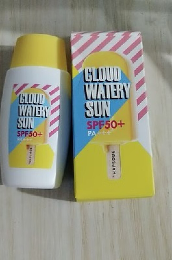 Hapsode/悦芙媞云感特护水漾防晒乳防晒霜SPF50+PA+++ 清爽不油腻 防晒怎么样，好用吗，口碑，心得，评价，试用报告,第3张