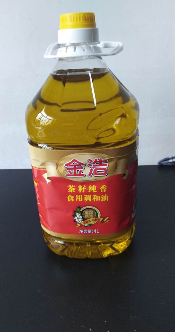 金浩 茶籽纯香食用调和油 非转基因食用油 家庭装 4L怎么样，好用吗，口碑，心得，评价，试用报告,第3张