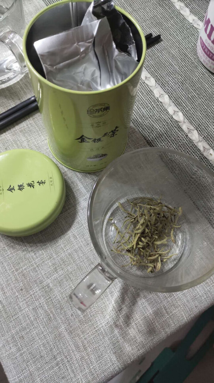 [2罐]珍茶集金银花茶 下火去火花草茶降肝火败火搭配菊花胖大海 清火祛湿热50g/罐养生茶怎么样，好用吗，口碑，心得，评价，试用报告,第4张