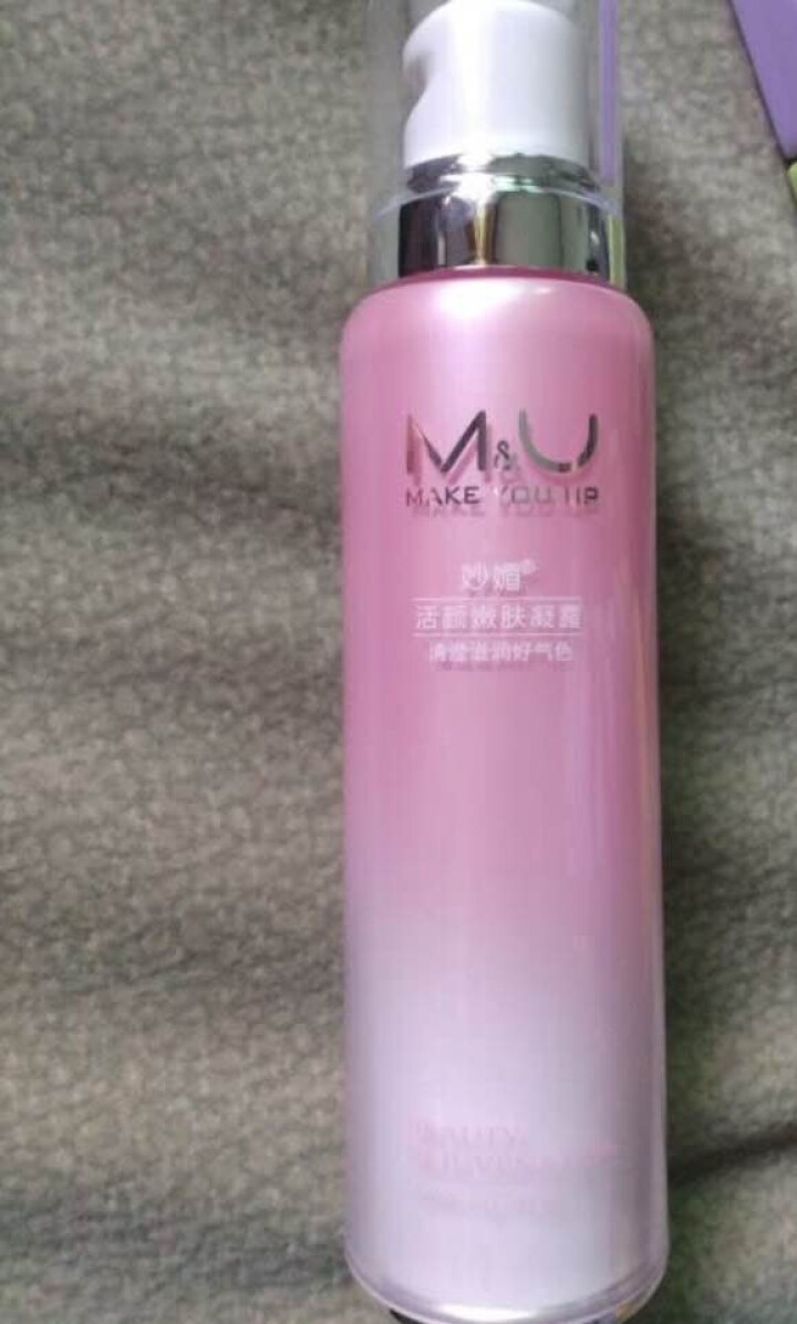 M&U(妙媚)活颜嫩肤凝露玻尿清痘冰感水凝露 120ml（女士爽肤水 保湿祛痘 女士护肤 女士补水）怎么样，好用吗，口碑，心得，评价，试用报告,第4张