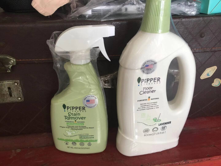 PIPPER 去渍剂400ml+地板清洁剂800ml 菠萝酵素怎么样，好用吗，口碑，心得，评价，试用报告,第2张