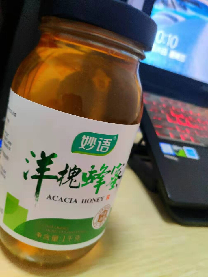 妙语纯正天然洋槐花蜜蜂蜜农家自产土蜂蜜峰蜜蜂巢蜜成熟蜜 妙语洋槐蜂蜜1kg怎么样，好用吗，口碑，心得，评价，试用报告,第3张