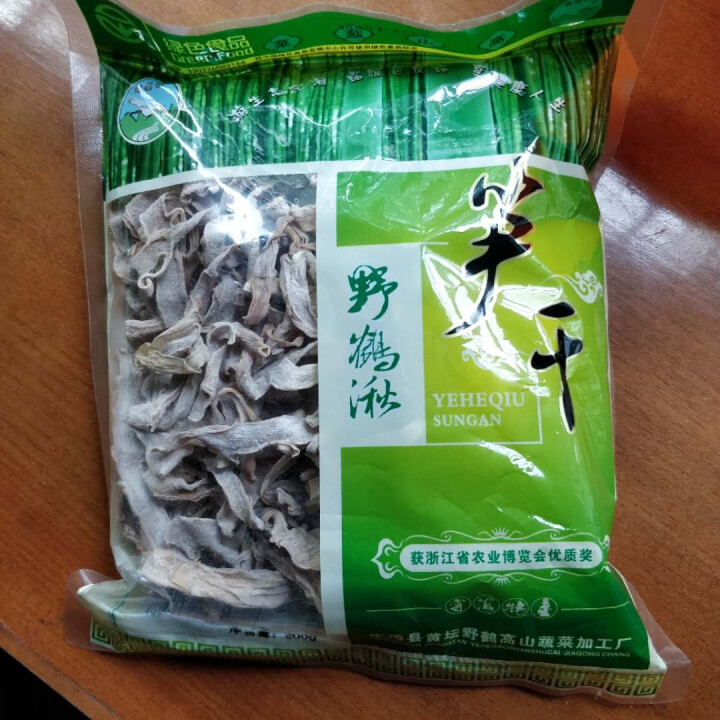 宁波宁海笋干竹笋干货特产竹林山珍礼盒干笋好评如潮精品亏本赚人气 一袋装（200g）怎么样，好用吗，口碑，心得，评价，试用报告,第4张