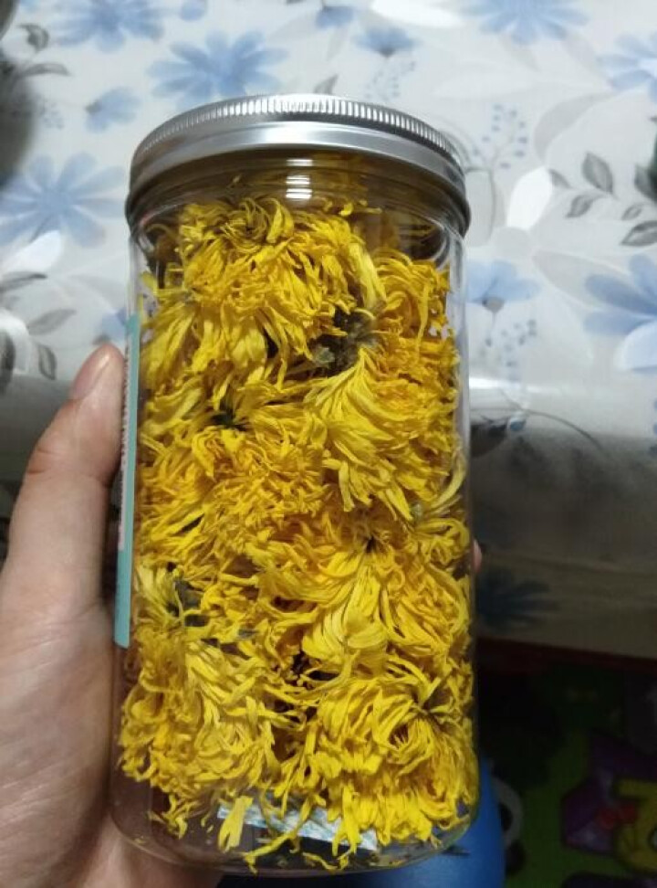 【买2送1再送水杯】花养花 金丝皇菊花茶去火菊花茶金丝黄菊茗品春夏清火去热可搭配枸杞一朵一杯 罐装20g怎么样，好用吗，口碑，心得，评价，试用报告,第4张