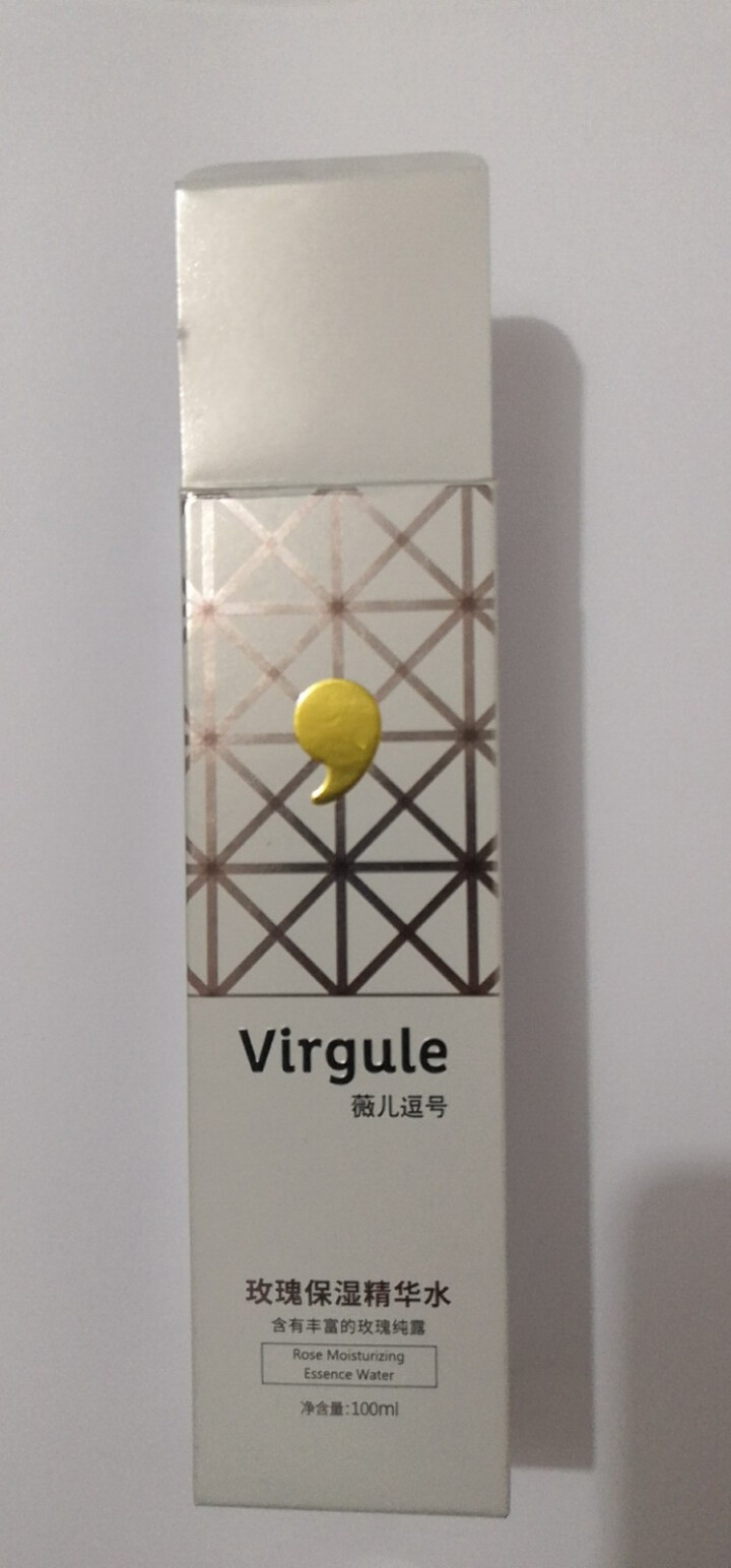 七夕节情人礼物 薇儿逗号 （Virgule）玫瑰保湿精华水100ml面部精华液 补水保湿水嫩 清爽水 精华水怎么样，好用吗，口碑，心得，评价，试用报告,第2张