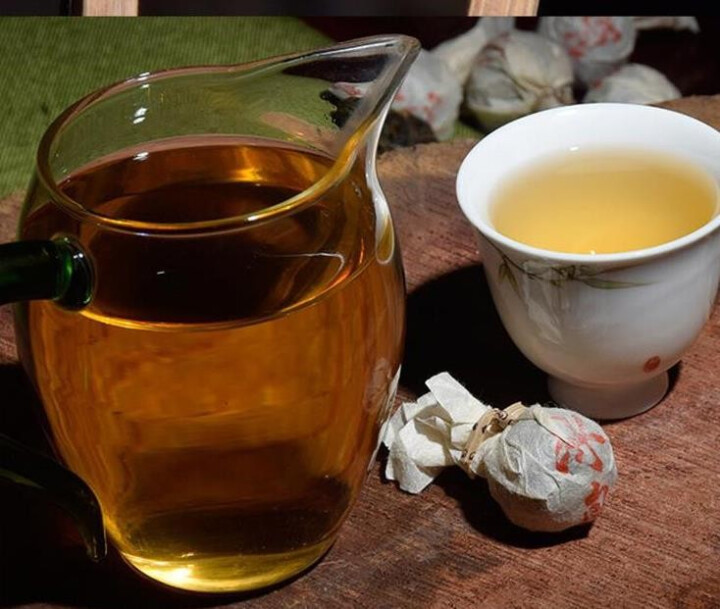 玲曦 冰岛普洱茶生茶 普洱茶龙珠2019云南临沧勐库乔木纯料春茶小沱茶500g约60颗新茶叶 普洱茶怎么样，好用吗，口碑，心得，评价，试用报告,第4张