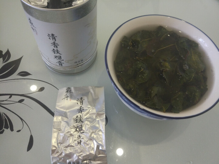 森舟茶叶旗舰店 2019春茶清香型铁观音安溪兰花香茶叶罐装高山乌龙茶42g怎么样，好用吗，口碑，心得，评价，试用报告,第3张