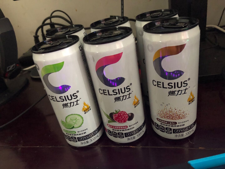 燃力士 CELSIUS 零糖健身功能运动饮料可乐果&覆盆子&青柠黄瓜三风味6罐组合体验装包邮怎么样，好用吗，口碑，心得，评价，试用报告,第4张