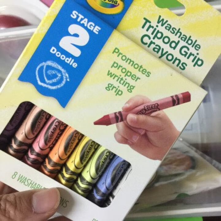 绘儿乐（Crayola） DIY玩具 儿童节礼物 蜡笔水彩笔颜料铅笔 可水洗绘画礼盒套装JD,第3张