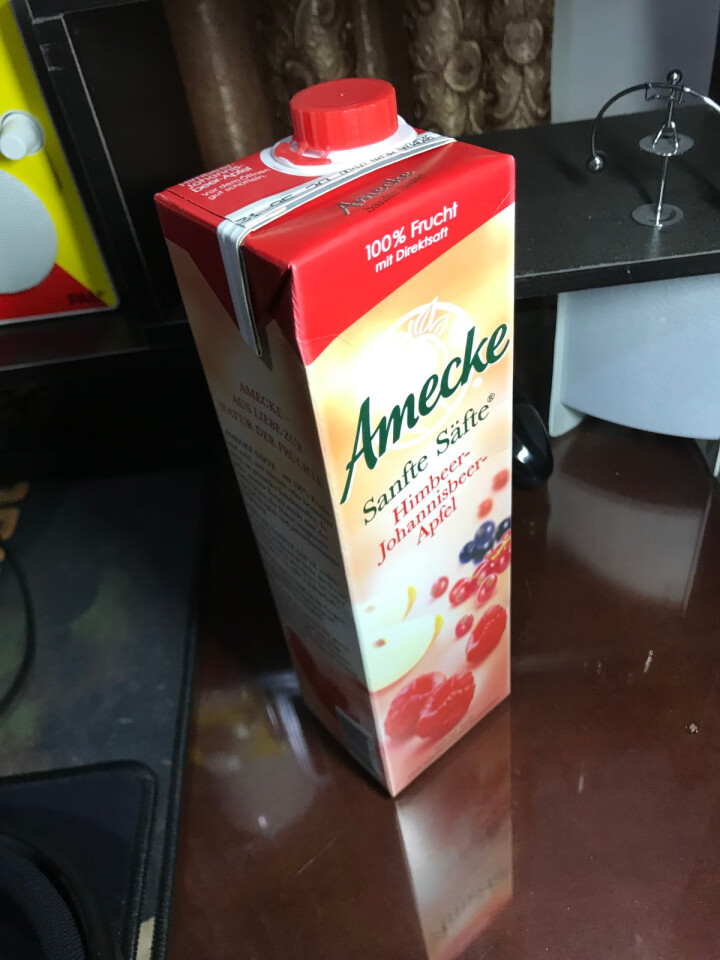 爱美可（Amecke） 爱美可Amecke德国进口鲜榨果汁树莓红醋栗苹果混合果汁1L/瓶进口饮料果汁怎么样，好用吗，口碑，心得，评价，试用报告,第4张