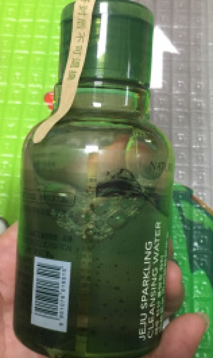 自然共和国 原自然乐园  济州碳酸卸妆水99ml 深层清洁 保湿补水 温和不刺激 眼唇可用怎么样，好用吗，口碑，心得，评价，试用报告,第2张