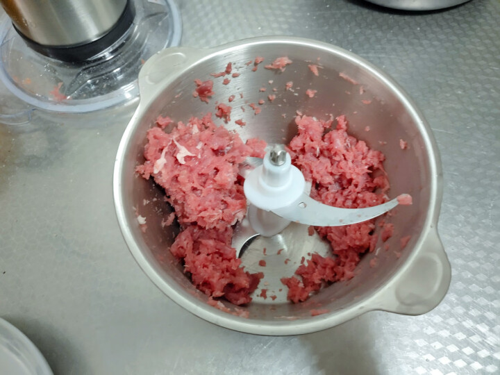 三的（SANDE） 【京东7仓】绞肉机 家用电动多功能大容量打肉碎肉机辅食料理机2L搅馅机怎么样，好用吗，口碑，心得，评价，试用报告,第5张