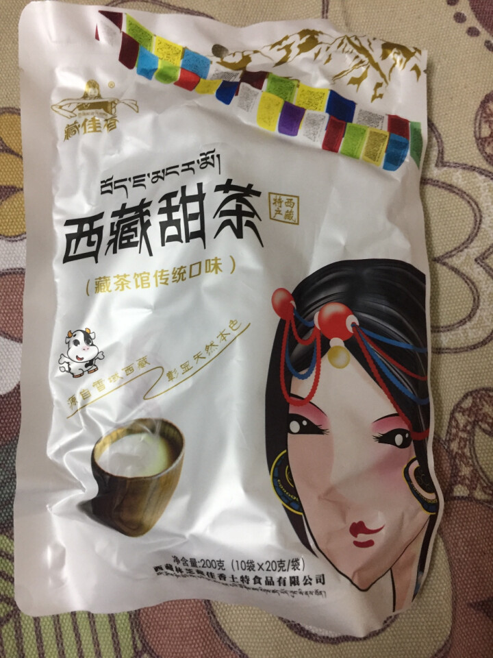 【净土馆】藏佳香 西藏特产 甜茶速冲藏式牦牛奶茶 茶粉 甜奶茶 藏佳香甜茶 200g怎么样，好用吗，口碑，心得，评价，试用报告,第3张