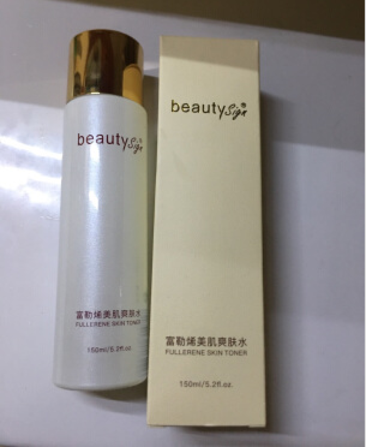 美人符BEAUTY SIGN富勒烯美肌爽肤水补水保湿收缩毛孔控油平衡滋养修护提亮防干燥 150ml怎么样，好用吗，口碑，心得，评价，试用报告,第2张