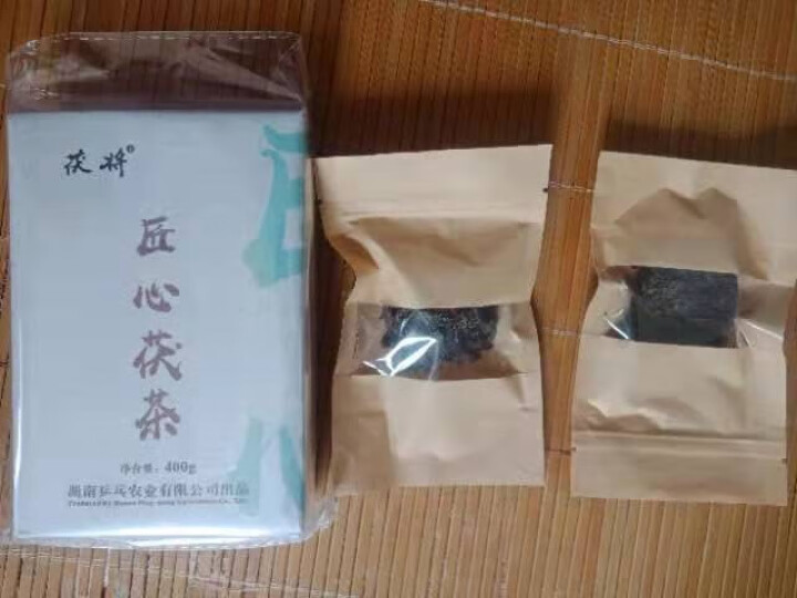 茯将 湖南安化黑茶 2018年400克匠心茯茶 茯砖茶 金花茂盛怎么样，好用吗，口碑，心得，评价，试用报告,第2张