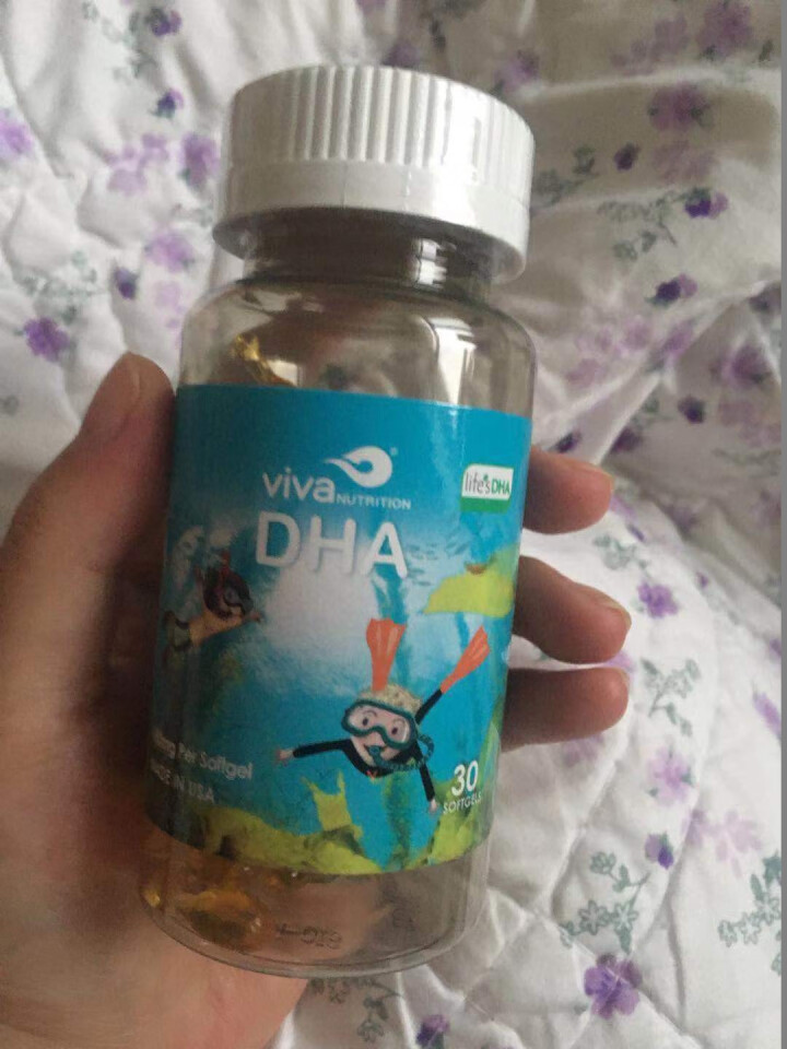 微娃营养儿童DHA藻油马泰克帝斯曼Life's DHA婴幼儿100mg30粒美国进口新老包装混合发货怎么样，好用吗，口碑，心得，评价，试用报告,第3张