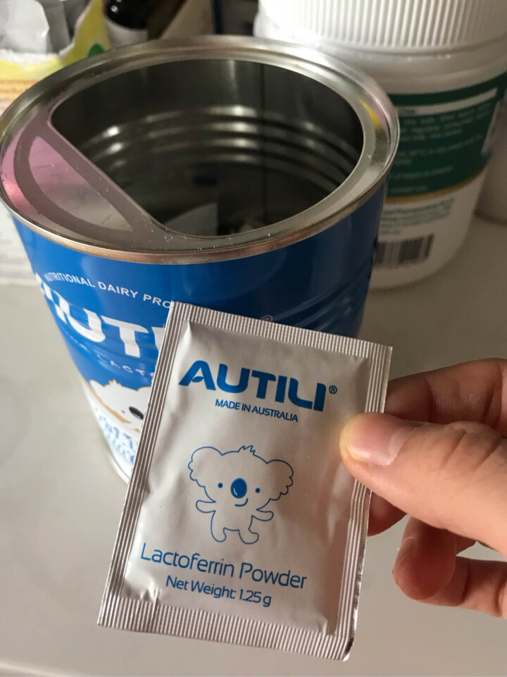 AUTILI澳特力乳铁蛋白调制乳粉 1.25g*60怎么样，好用吗，口碑，心得，评价，试用报告,第4张