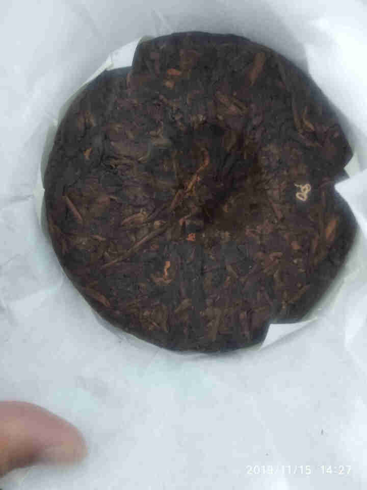 陈通号 普洱茶  云南普洱茶 普洱饼茶  勐海南糯山古树茶  陈年普洱茶 熟茶100g怎么样，好用吗，口碑，心得，评价，试用报告,第4张