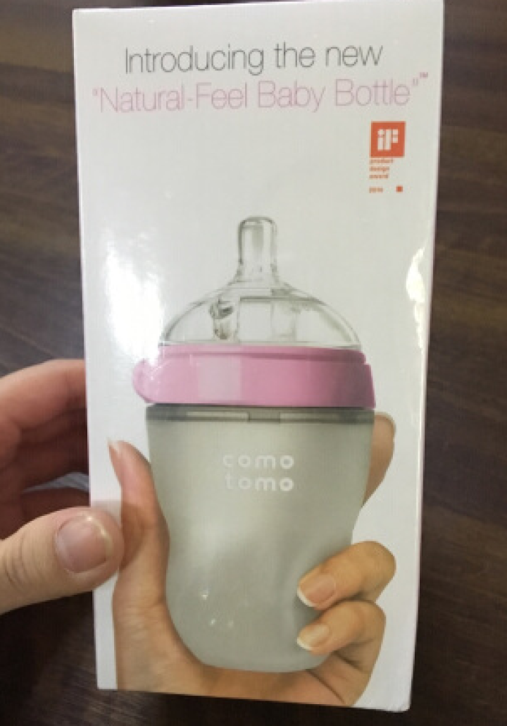 可么多么（COMOTOMO） 【官方旗舰店】宽口径母乳实感婴儿宝宝硅胶奶瓶250ml粉色怎么样，好用吗，口碑，心得，评价，试用报告,第2张