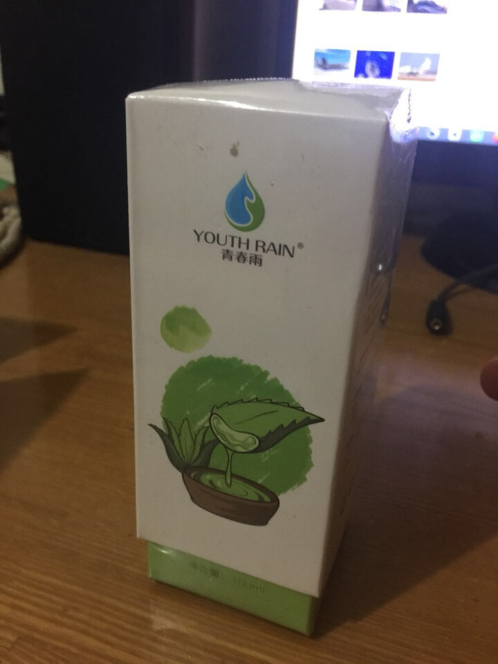 青春雨（YOUTH RAIN）氨基酸芦荟洁面乳100ml 洗面奶男女通用 保湿补水 控油祛痘深层清洁 1支装怎么样，好用吗，口碑，心得，评价，试用报告,第2张