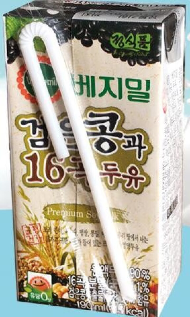 韩国进口 倍吉美尔16谷物黑豆豆奶营养豆乳 190ml*2（体验装）怎么样，好用吗，口碑，心得，评价，试用报告,第2张