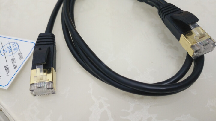 CABLE CREATION cat8八类网线网络跳线超细网线带水晶头万兆 【cat8超细网线】黑色 1米怎么样，好用吗，口碑，心得，评价，试用报告,第3张