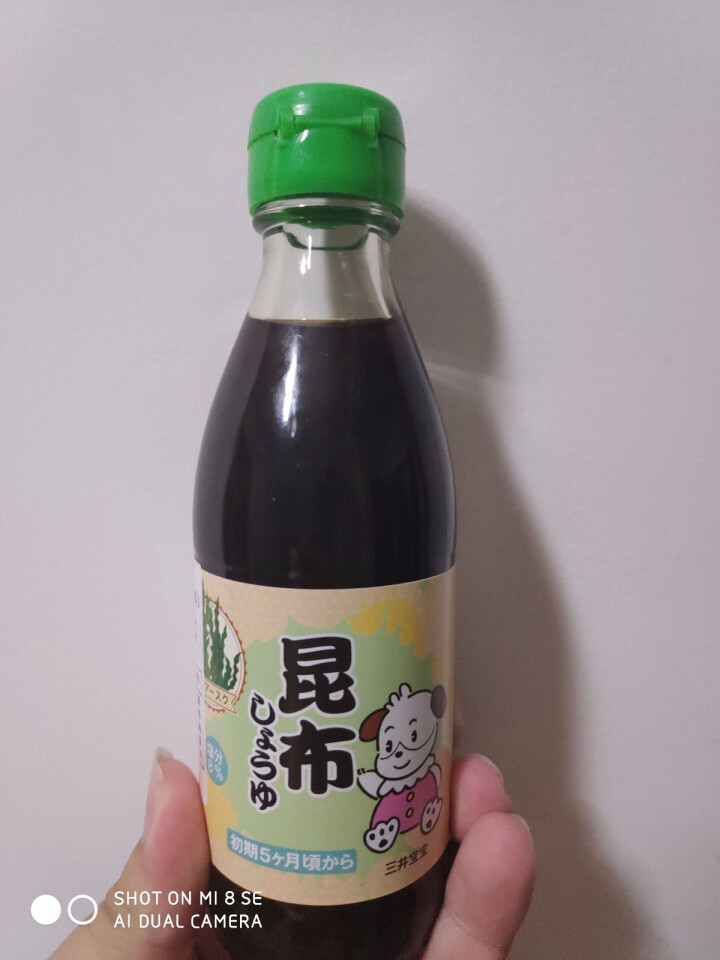 三井宝宝昆布酱油200ml/瓶  辅食调味汁拌饭料日本进口儿童酱油怎么样，好用吗，口碑，心得，评价，试用报告,第2张