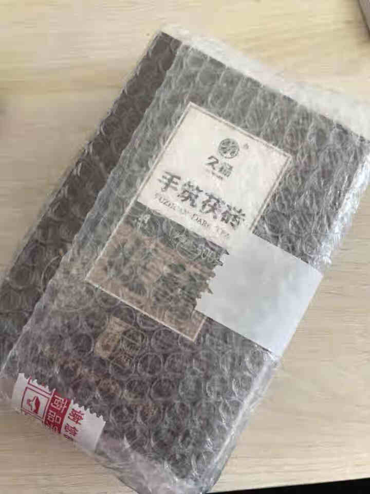 久扬湖南安化黑茶 旺福三年陈手筑金花茯砖茶500克怎么样，好用吗，口碑，心得，评价，试用报告,第2张