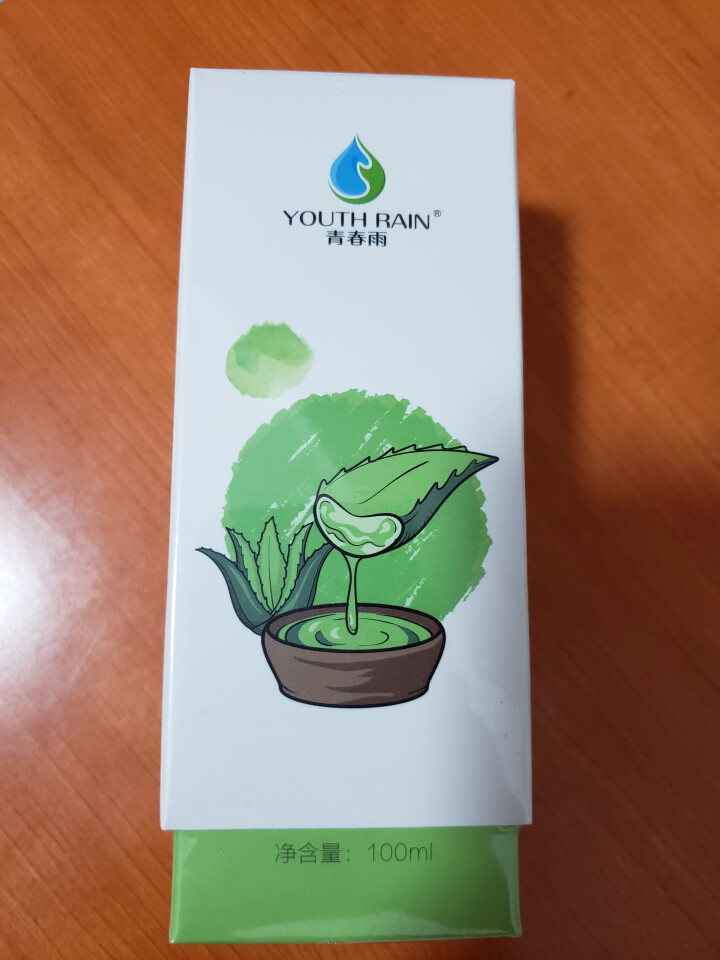 青春雨（YOUTH RAIN）氨基酸芦荟洁面乳100ml 洗面奶男女通用 保湿补水 控油祛痘深层清洁 1支装怎么样，好用吗，口碑，心得，评价，试用报告,第2张