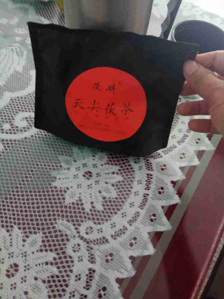 湖南安化黑茶茯将2018年60克天尖茯茶金花茯砖茶五年陈料压制手筑茯茶怎么样，好用吗，口碑，心得，评价，试用报告,第4张