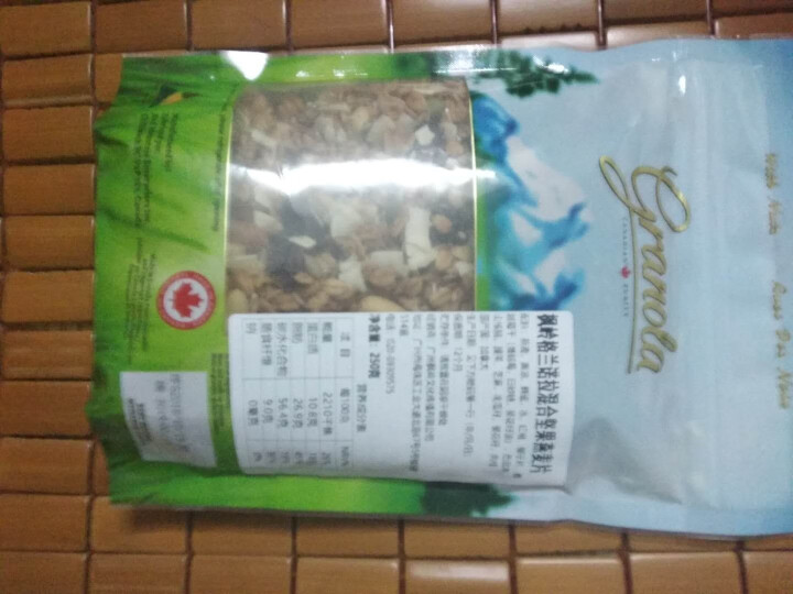 加拿大原装进口 枫岭格兰诺拉混合坚果燕麦片 250g 混合坚果 250g怎么样，好用吗，口碑，心得，评价，试用报告,第3张