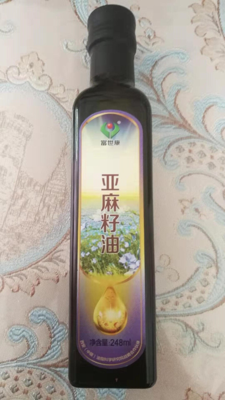 富世康 亚麻籽油冷榨初榨食用油 月子油 248ml怎么样，好用吗，口碑，心得，评价，试用报告,第3张