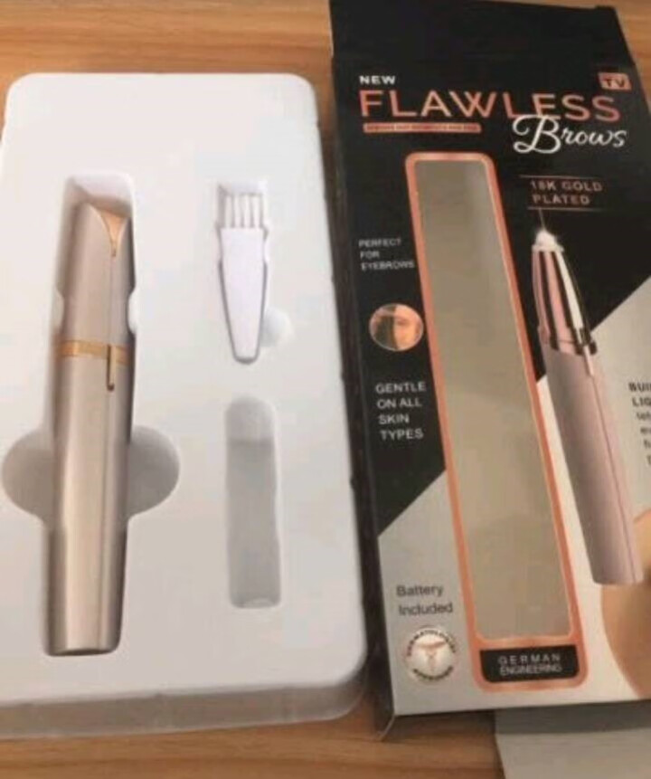 久制良品 电动修眉器修眉刀flawless brows口红剃毛器网红电动眉毛剃毛器修眉仪笔 玫瑰金怎么样，好用吗，口碑，心得，评价，试用报告,第3张