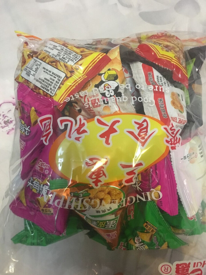 三惠零食散装吃的休闲食品成人款小吃零食批发整箱10元以下 零食混合口味500g(内约30包)怎么样，好用吗，口碑，心得，评价，试用报告,第2张