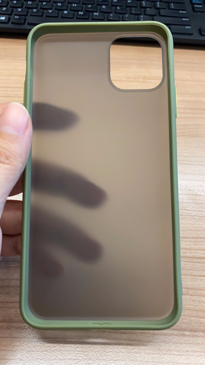 【美国WP】苹果11手机壳iPhone11 Pro全包保护套Max防摔超薄磨砂硅胶软边撞色硬壳 【磨砂绿】撞色磨砂硬壳 【苹果11 Pro Max】怎么样，好用,第3张