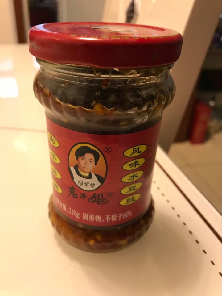 贵州特产老干妈风味水豆豉210g 拌面酱凉拌菜蘸水下饭调味料 1瓶装怎么样，好用吗，口碑，心得，评价，试用报告,第3张