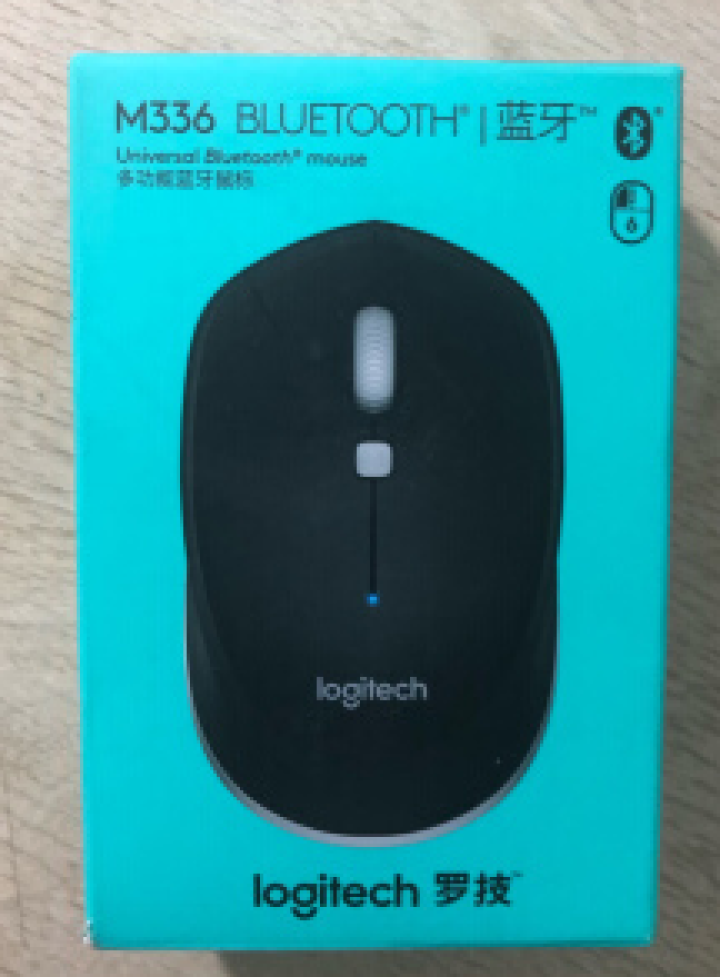 罗技（Logitech） 罗技M336/337蓝牙鼠标苹果无线办公省电macbook笔记本电脑mac M336蓝牙鼠标 黑色怎么样，好用吗，口碑，心得，评价，试,第2张