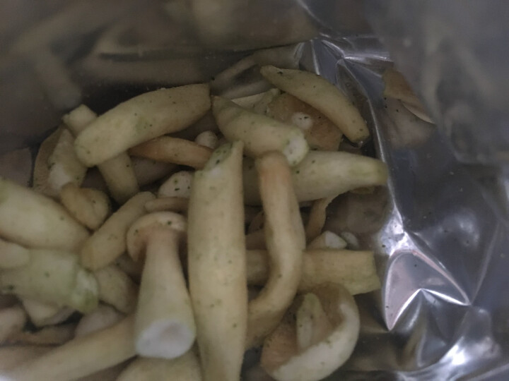 菇达 白玉菇脆即食白玉菇脆片 香菇脆孕妇休闲零食网红健康小零食办公室休闲食品蔬菜干 单盒试吃装（口味随机）怎么样，好用吗，口碑，心得，评价，试用报告,第5张